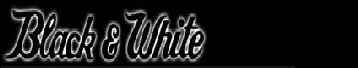 Black & White logo